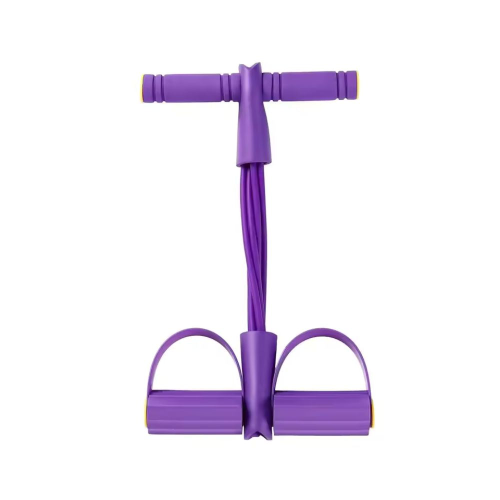 Motståndsband med pedaler – 6 rör